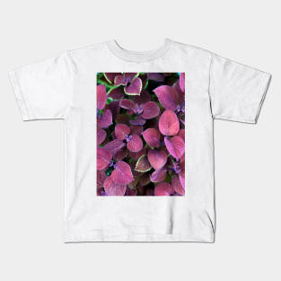 Colored Leaves Kids T-Shirt
